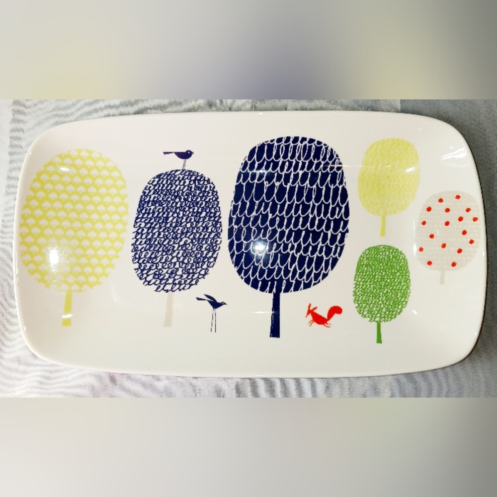 "kate spade" Hors d'Oeuvre Tray- Hopscotch Drive About Town Collection NWT
